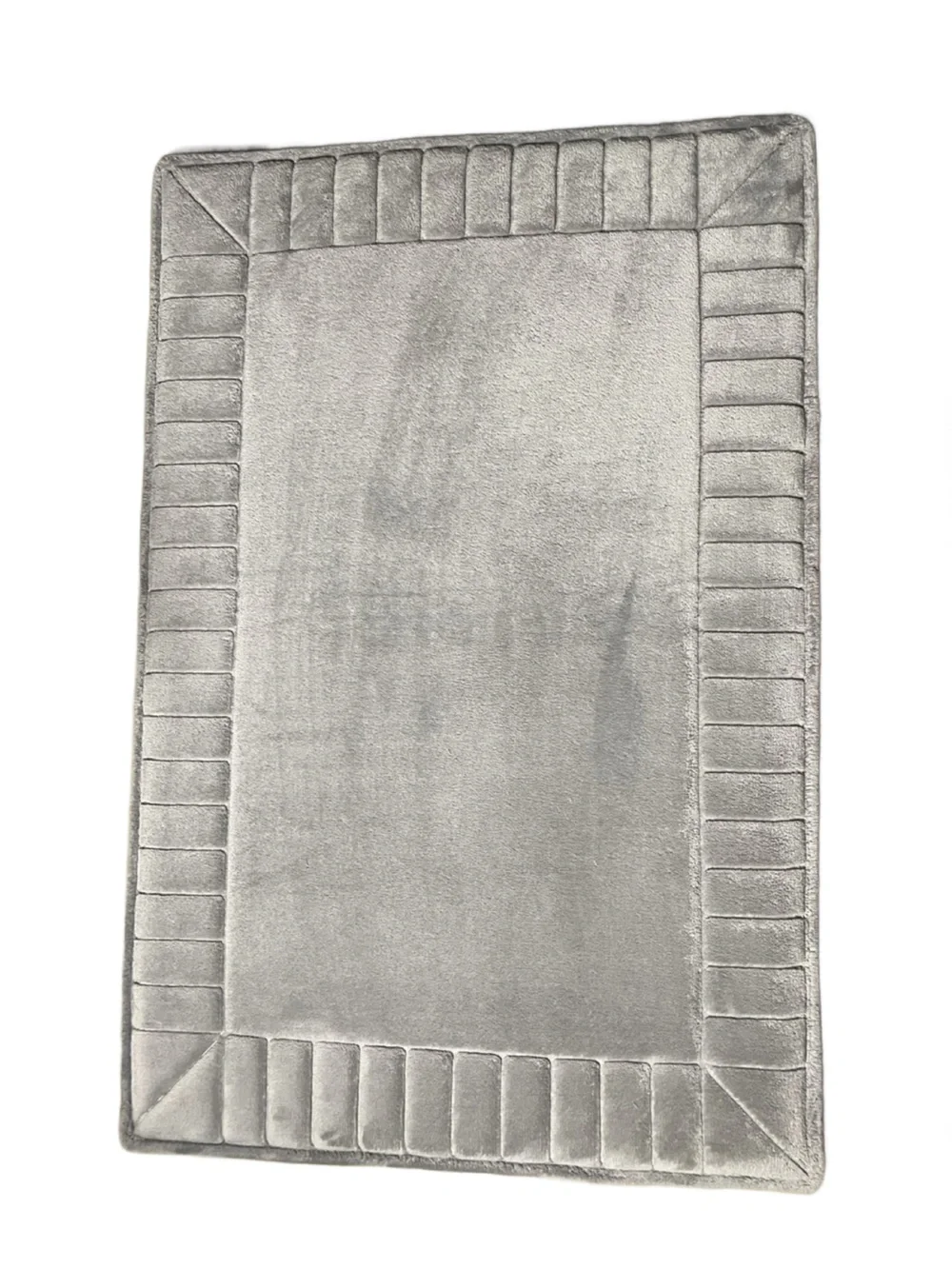 Large Gray Memory Foam Bathmat - Super Soft - (2 ft. X 3 ft.)
